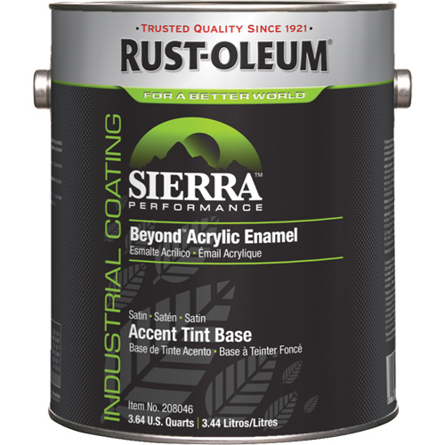 Sierra Performance Beyond Acrylic Enamel, Gallon, Tint Base GTA Hardware Inc
