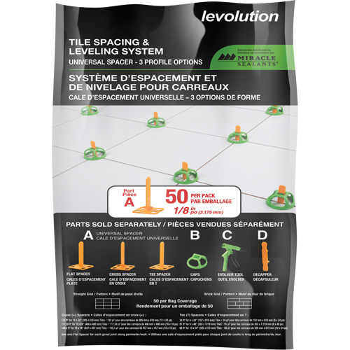 Miracle Sealants&reg; Levolution Universal Spacer GTA Hardware Inc