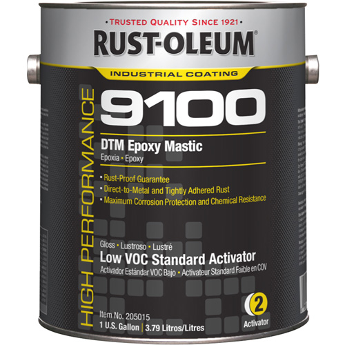 9100 System DTM Epoxy Mastic Standard 250 VOC Activator, Gallon GTA Hardware Inc