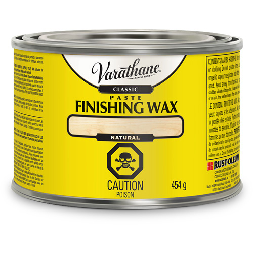 Varathane&reg; Classic Paste Finishing Wax, 450 g, Natural, Matte GTA Hardware Inc