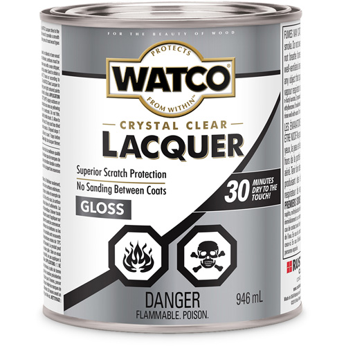 Laque pour bois Watco, 946 ml, Transparent, Brillant GTA Hardware Inc
