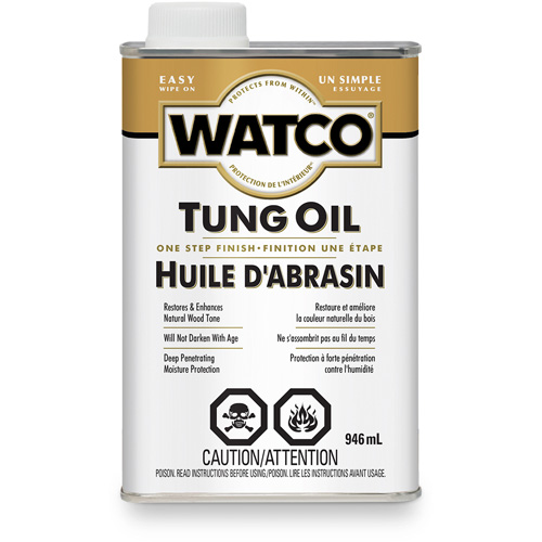 Huile dabrasin Watco, 946 ml, Transparent, Transparent GTA Hardware Inc