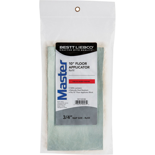 Tampon de rechange pour applicateur pour plancher en cuir d'agneau GTA Hardware Inc