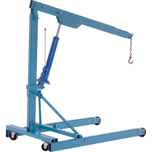 Grues Portatives, Lev&eacute;e 8', 1000 lb (0,5 tonne), 70-1/2" bras, 69-1/4" ha GTA Hardware Inc