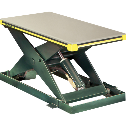 Hydraulic Backsaver Scissor Lift Table, Steel, 24" W x 48" L, 2000 lbs. Capacity GTA Hardware Inc