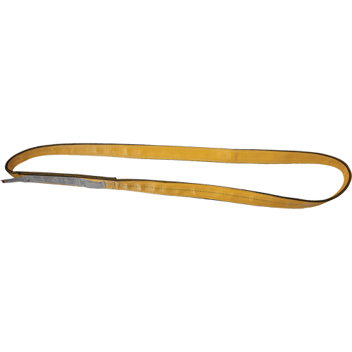 &eacute;lingues de levage en polyester, Pli Simple, Sans fin, Type 5, 1" la x 3' lo, Capacit&eacute; verticale 3200 lb GTA Hardware Inc