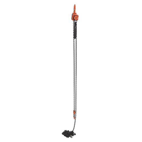 Mini palan &agrave; levier, Lev&eacute;e 20', Cabacit&eacute; 1000 lb (0,5 tonne), Chaîne en Acier GTA Hardware Inc