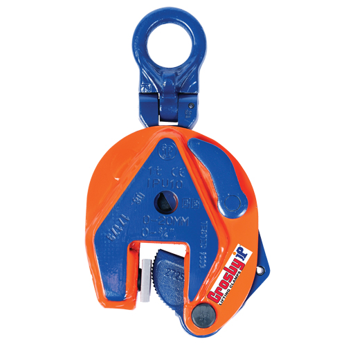 IPU10 Universal Lifting Clamp, 12000 lbs. (6 tons), 0" - 2" Jaw Opening GTA Hardware Inc
