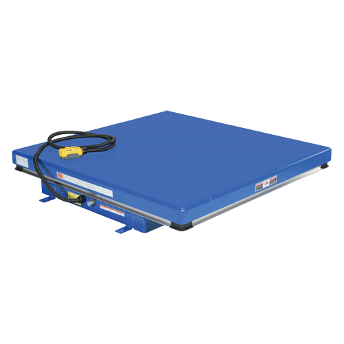Hydraulic Scissor Lift Table, Steel, 48" L x 48" W, 3000 lbs. Cap. GTA Hardware Inc