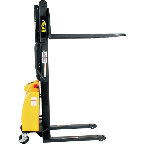 Gerbeur motoris&eacute; avec m&acirc;t &eacute;troit, Fonctionnement &eacute;lectrique, Capacit&eacute; 1500 lb, Lev&eacute;e max 63" GTA Hardware Inc
