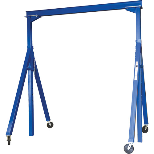 Grue-portique ajustable en acier, 10' lo, Capacit&eacute; 2000 lb (1 tonne) GTA Hardware Inc