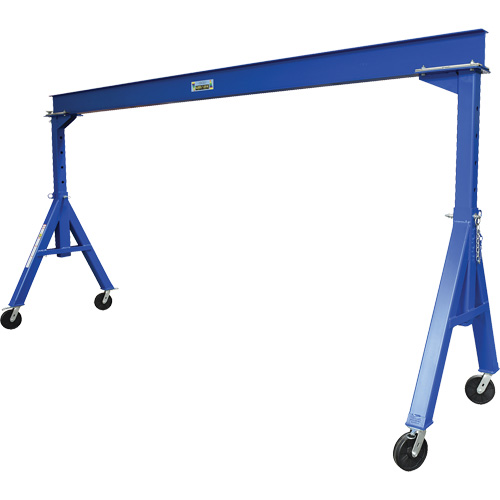Pont portique &agrave; hauteur r&eacute;glable, 15' lo, Capacit&eacute; 4000 lb (2 tonnes) GTA Hardware Inc