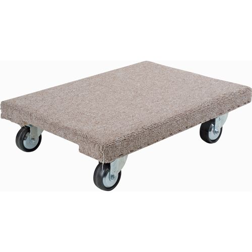 Chariots en Bois Franc - usage moyen, Roues en Polyol&eacute;fine, Capacit&eacute; de 900 lb, 18" la x 30" p x 7" h GTA Hardware Inc