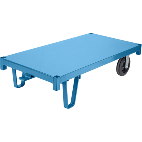 Plateformes sp&eacute;cialis&eacute;es - Plateformes semi-mobiles, 48" lo x 24" la x Capacit&eacute; 2000 lb, Roues en Caoutchouc GTA Hardware Inc
