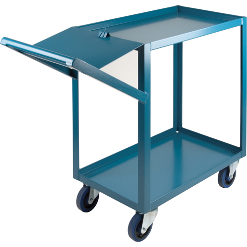 Order Picking Carts, 36" H x 18" W x 46" D, 2 Shelves, 1200 lbs. Capacity GTA Hardware Inc