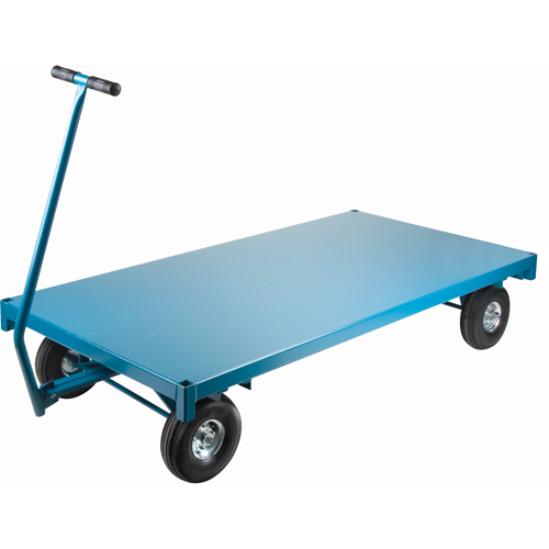 Chariots &agrave; plateforme - Chariots wagon ergonomiques &agrave; plateforme, 36" la x 72" la x Capacit&eacute; 1000 lb GTA Hardware Inc