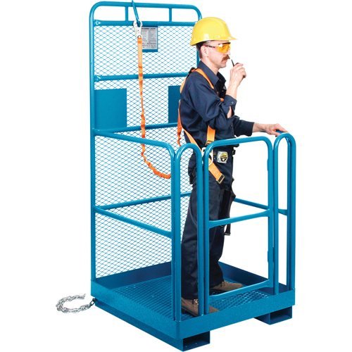 Nacelle &eacute;l&eacute;vatrice pour travail en hauteur, 36" x 36" x 72" h, Capacit&eacute; de 1000 lb, Acier GTA Hardware Inc