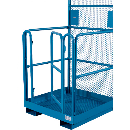 Nacelle &eacute;l&eacute;vatrice pour travail en hauteur, 36" x 36" x 72" h, Capacit&eacute; de 1000 lb, Acier GTA Hardware Inc