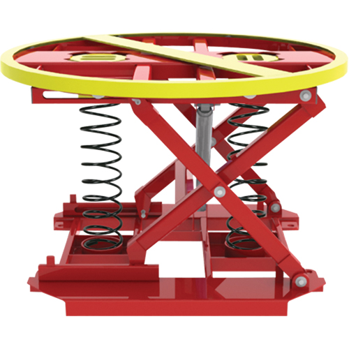 Pallet Pal&reg; 360 Spring Level Loader, 43-5/8" L x 43-5/8" W, 4500 lbs. Cap. GTA Hardware Inc