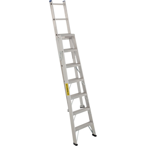 Escabeaux industriels Multi-Way de s&eacute;rie 2700, 7', Aluminium, Capacit&eacute; de 250 lb, ANSI 1, CSA 1 GTA Hardware Inc