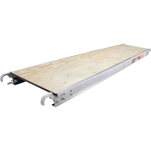 Work Platforms - Plywood Deck, Wood, 7' L x 19" W GTA Hardware Inc