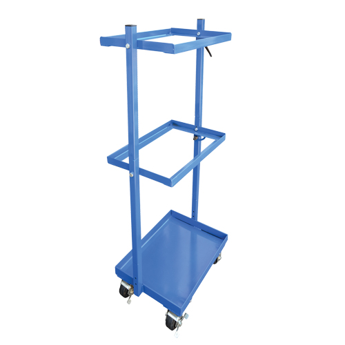 Stock Cart, Steel, 30-11/16" W x 19-1/4" D, 3 Shelves, 300 lbs. Capacity GTA Hardware Inc