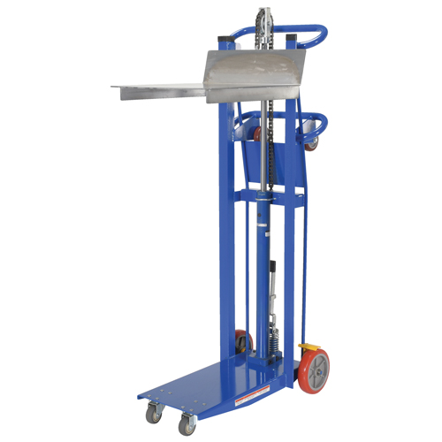 Hydra Lift Platform Stacker, Foot Pump Operated, 750 lbs. Capacity, 52" Max Lift GTA Hardware Inc