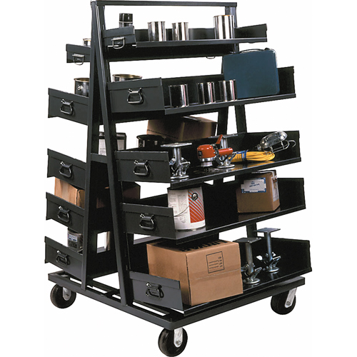 Chariots Adjust-A-Tray, 30" x 38" x 64", Capacit&eacute; 2500 lb GTA Hardware Inc