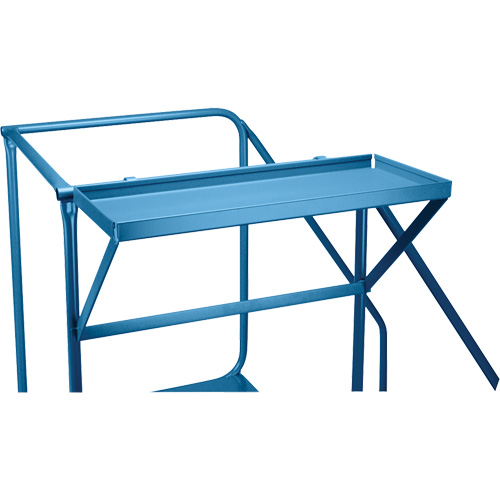 Mechanics/Maintenance Rolling Ladder, Steel, 4 Steps, 38" Platform Height GTA Hardware Inc