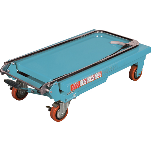 Heavy-Duty Hydraulic Scissor Lift Table, 27-1/2" L x 17-3/4" W, Steel, 330 lbs. Capacity GTA Hardware Inc