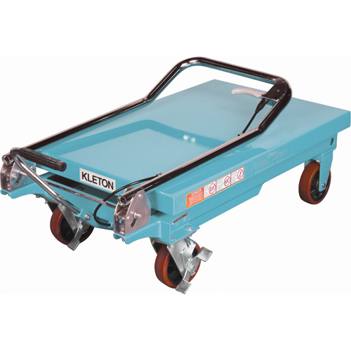 Heavy-Duty Hydraulic Scissor Lift Table, 32" L x 19-3/4" W, Steel, 660 lbs. Capacity GTA Hardware Inc