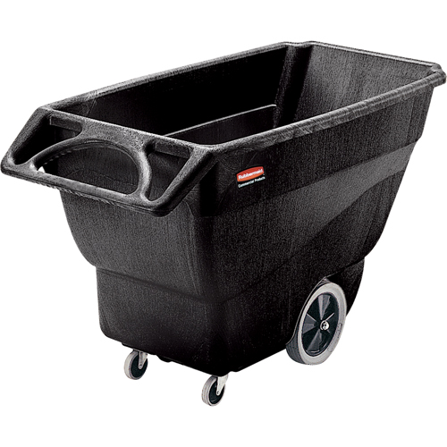 Chariot basculeur en acier, Mousse structur&eacute;e, 1/2 vg³, Capacit&eacute; de charge de 850 lb GTA Hardware Inc