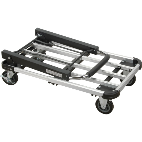 Foldable Platform Trucks, Aluminum, 300 lbs., 28" L x 16" W, 32" High GTA Hardware Inc