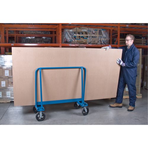 Chariots pour panneaux en placopl&acirc;tre, 44" x 24" x 44", Capacit&eacute; 2000 lb GTA Hardware Inc