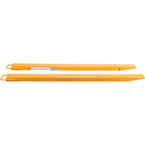 Rallonges de fourches, 72" l x 5" la, Pour des largeurs de fourches 4" GTA Hardware Inc