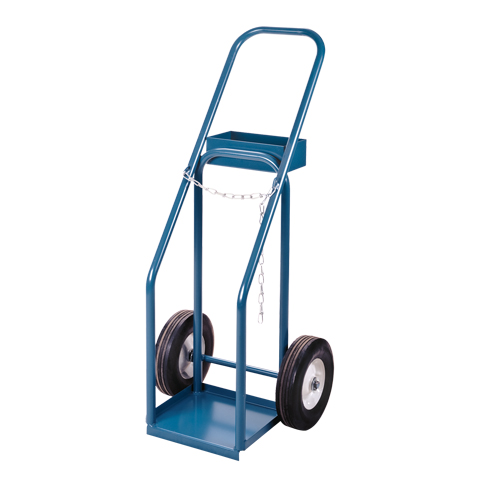 Chariots pour bouteilles de gaz, Roues Semi-pneumatique, Base de 12" la x 10" lo, 400 lb GTA Hardware Inc