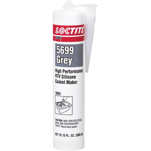 5699 High Performance RTV Silicone Gasket Maker, Cartridge, Grey GTA Hardware Inc