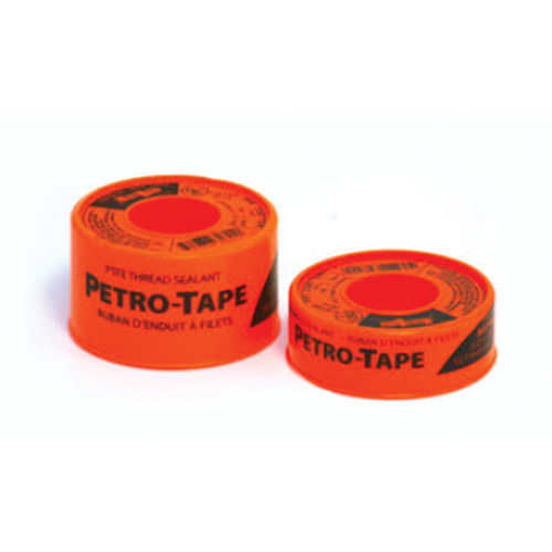 Jet Lube&reg; Petro-Tape Heavy-Duty Seal Tape, 540" L x 1/2" W, White GTA Hardware Inc