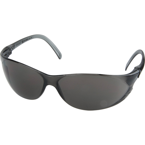Lunettes de s&eacute;curit&eacute; s&eacute;rie Twister, Lentille Grise/fum&eacute;e, Anti-&eacute;gratignures, ANSI Z87+/R&eacute;pond ou surpasse la norme CSA Z94.3 GTA Hardware Inc