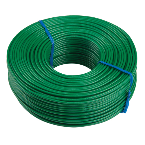 Fil d'attache pour barres d'armature, Enduit PVC vert, Cal. 16, 3,125 lb /bobine GTA Hardware Inc