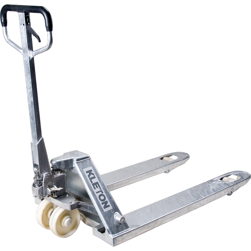 Transpalette manuel, Galvanis&eacute;, 48" lo x 27" la, Capacit&eacute; 5500 lb GTA Hardware Inc