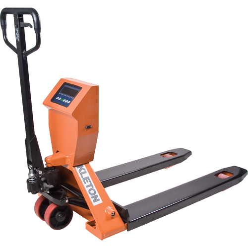 Transpalette &agrave; balance num&eacute;rique, 44,5" lo x 21,25" la, Capacit&eacute; de 4400 lb GTA Hardware Inc