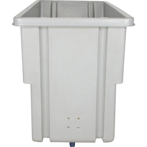 Tilt Truck, Polyethylene, 0.625 cu. yd., 500 lbs. Load Capacity GTA Hardware Inc