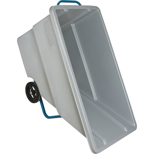 Chariot basculeur en acier, Poly&eacute;thyl&egrave;ne, 0,625 vg³, Capacit&eacute; de charge de 850 lb GTA Hardware Inc