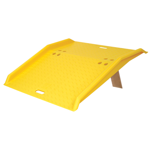 Rampe de quai de chargement portable en poly pour diable, Capacit&eacute; de charge 750 lb, 36" lo x 35" la x 5" h GTA Hardware Inc