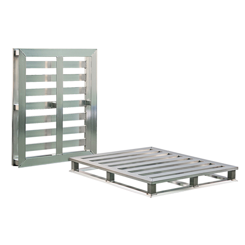 Palette &agrave; cadre tubulaire en aluminium 4 c&ocirc;t&eacute;s GTA Hardware Inc