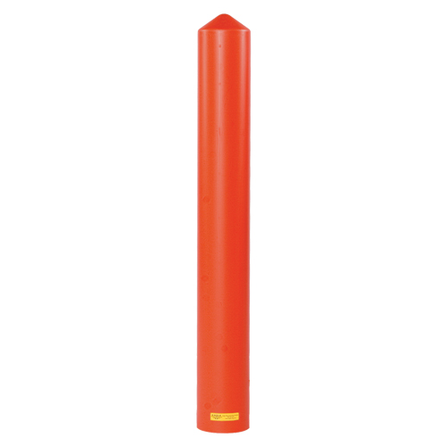 Smooth Bollard Cover, 6" Dia. x 56" L, Red GTA Hardware Inc