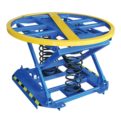 Plateforme de levage &agrave; ressorts, 43-5/8" lo x 43-5/8" la, Capacit&eacute; 4400 lb GTA Hardware Inc