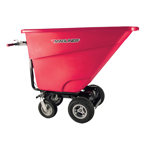 Motorized Tilt Truck, 13,5 pi³ Capacity, 45" H x 27" W x 68" D GTA Hardware Inc