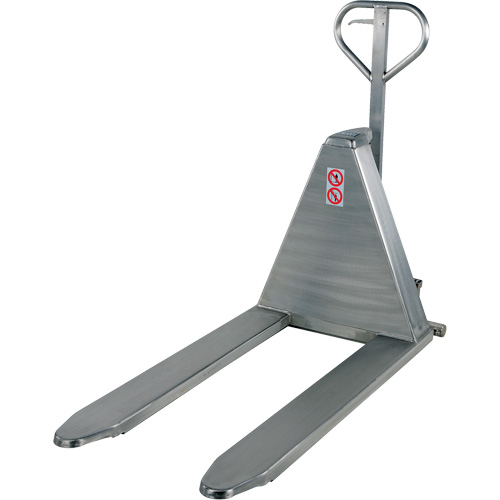 Pallet Lift Table, 45" L x 26-3/4" W, Stainless Steel, 2000 lbs. Capacity GTA Hardware Inc